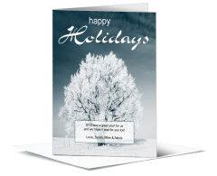 Christmas Holiday Tree Landscape Cards  5.50